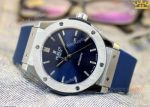 Copy Hublot Classic Fusion Blue Dial Men Watch at ARW Replica Watches